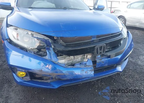 2019 Honda Civic Ex-L z USA, uszkodzony, nr VIN 19XFC1F71KE211522